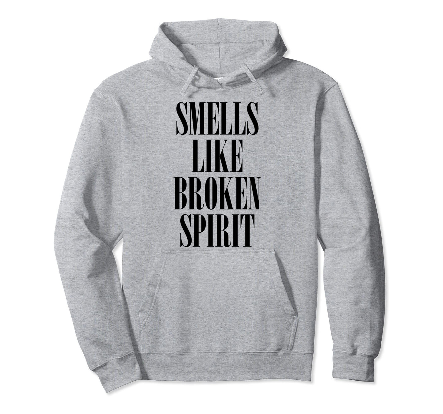 Grunge Sarcastic Sarcasm Smells Like Hoodie - Trendy Graphic for Adults