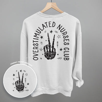 Overstimulated Nurses Club (Back Print)