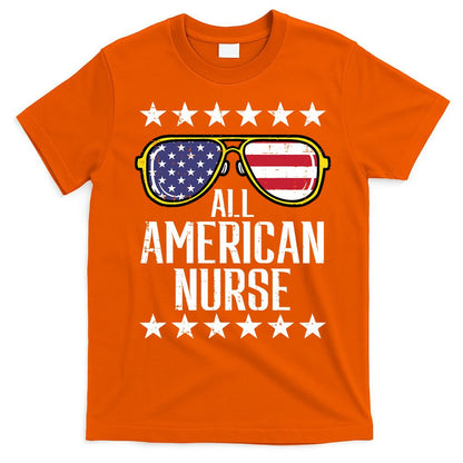 Memorial Day 4th Of July RN Nurse T-Shirt