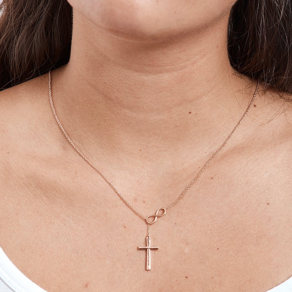 Nurse Infinity Cross  Necklace