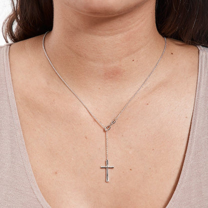 Nurse Infinity Cross  Necklace